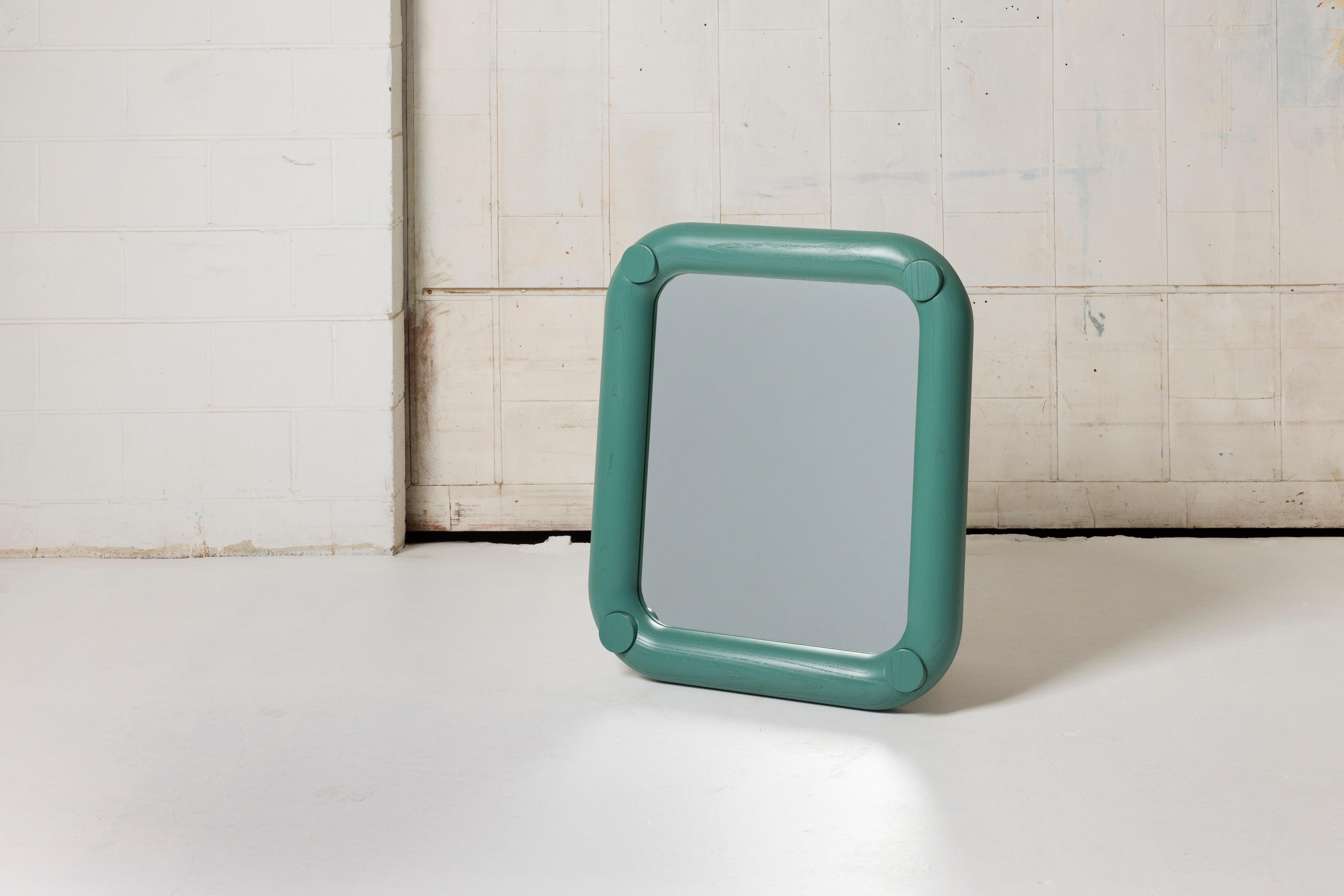 Ash Hardwood Mirror by BNF Studio For Sale 1