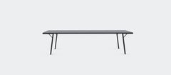 Ash Noir Frame Dining Table L by Milla & Milli