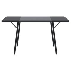 Ash Noir Frame Office Table L by Milla & Milli