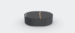 Ash Noir Sahara Noir Waves Coffee Table L by Milla & Milli
