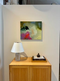 Jule: Abstract Expressionist Oil Painting on Linen, 2010s, New, 20x24
