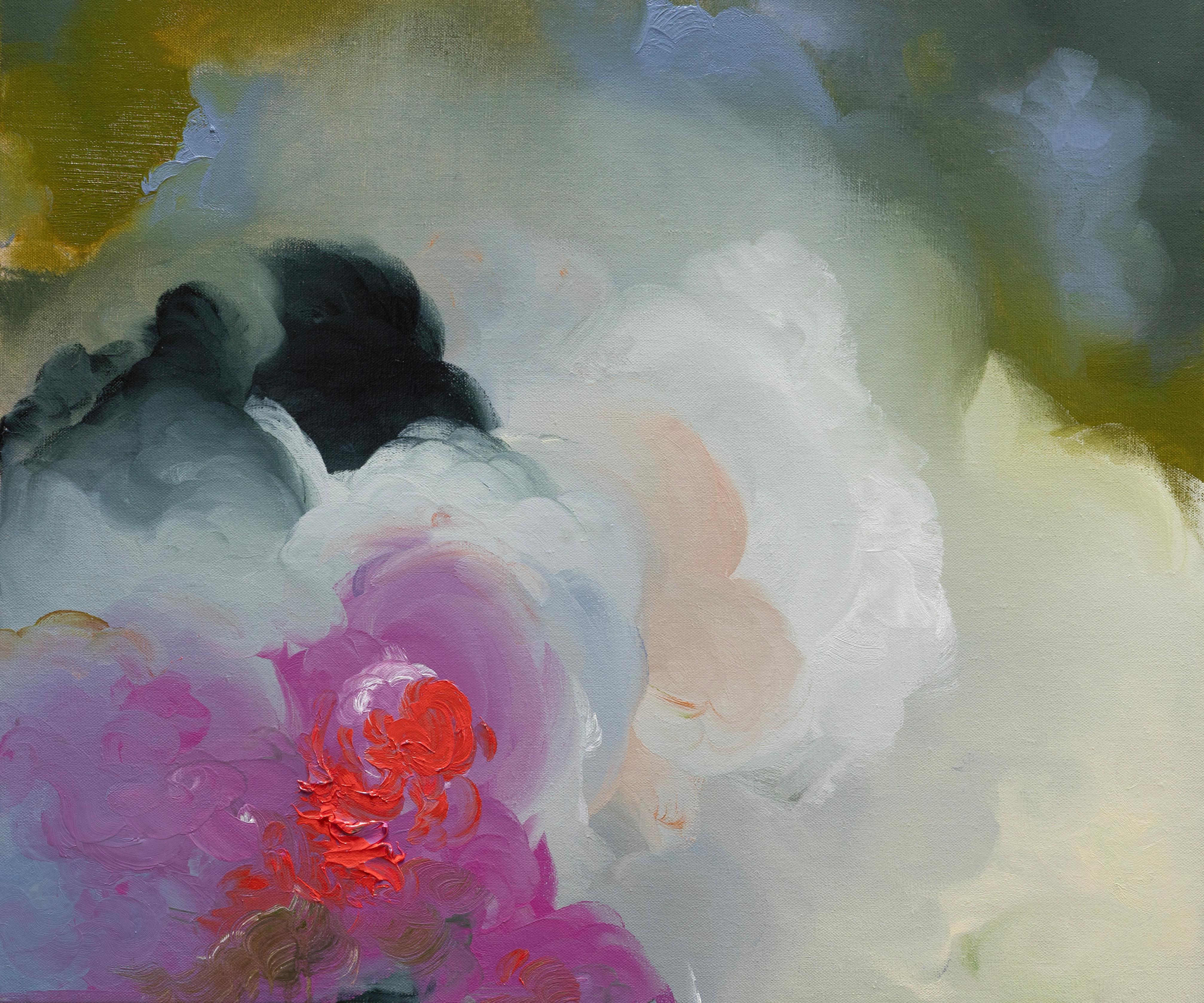 Ash Oaksmith Abstract Painting - Jule: Abstract Expressionist Oil Painting on Linen, 2010s, New, 20x24