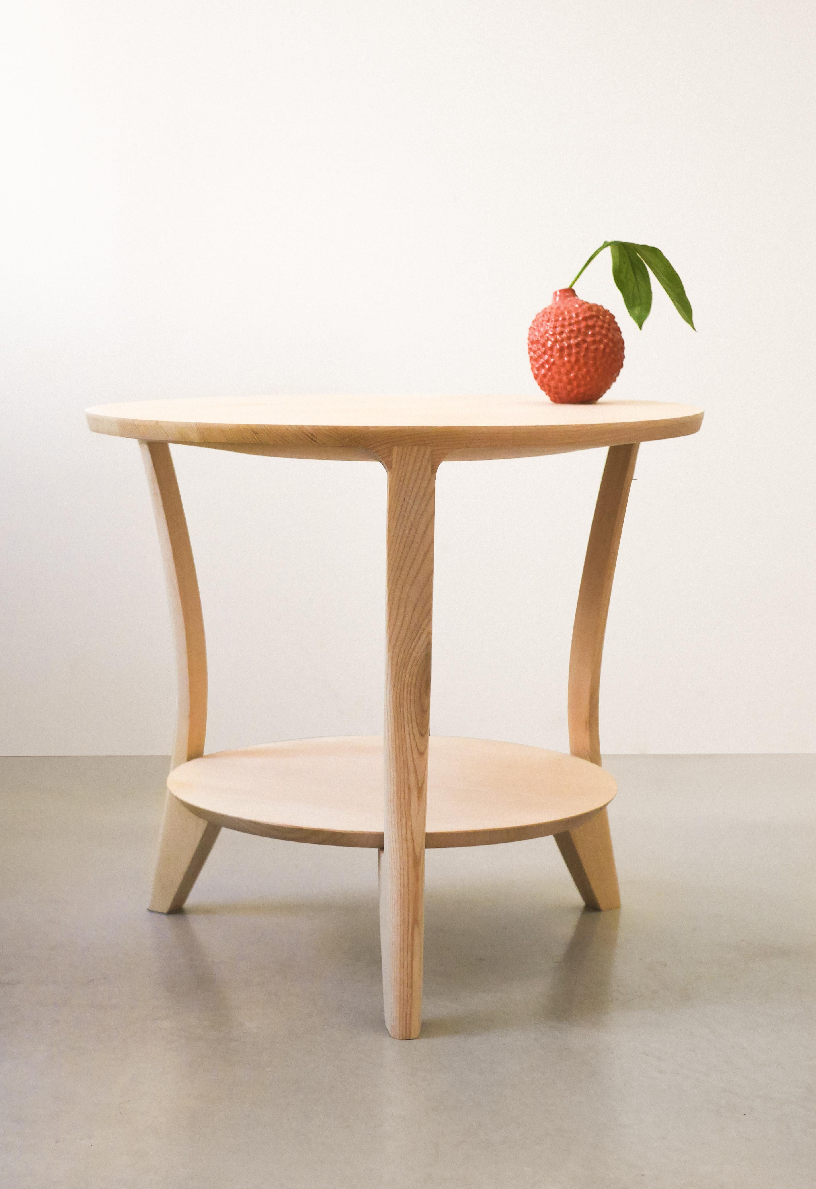 Modern Ash Pétiole Coffee Table by Alexandre Labruyère