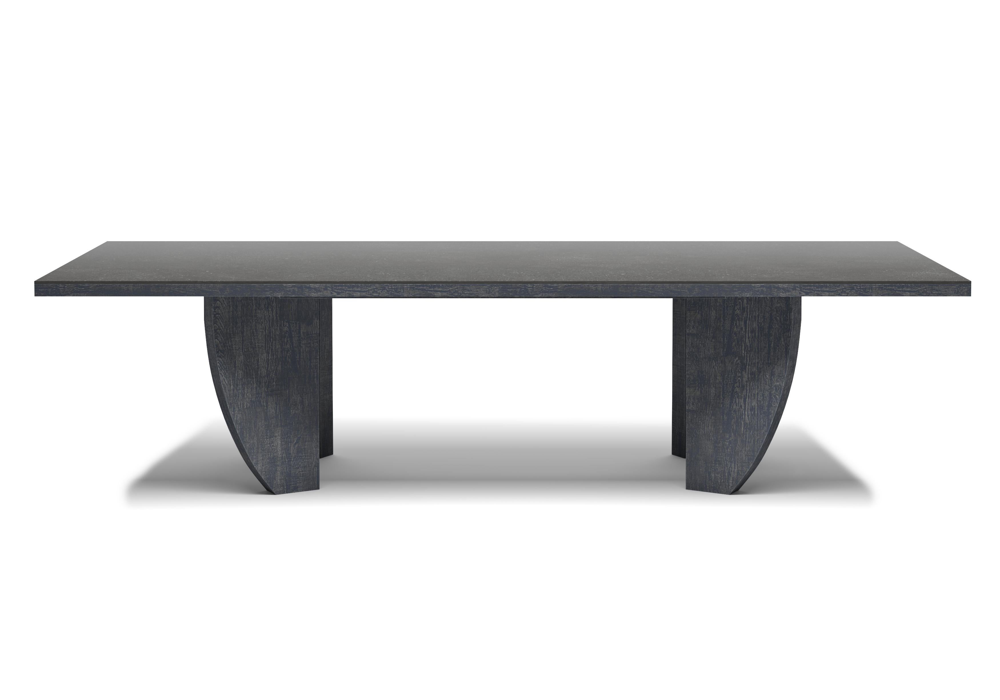 Turkish Ash Ralph Dining Table by SNOC For Sale