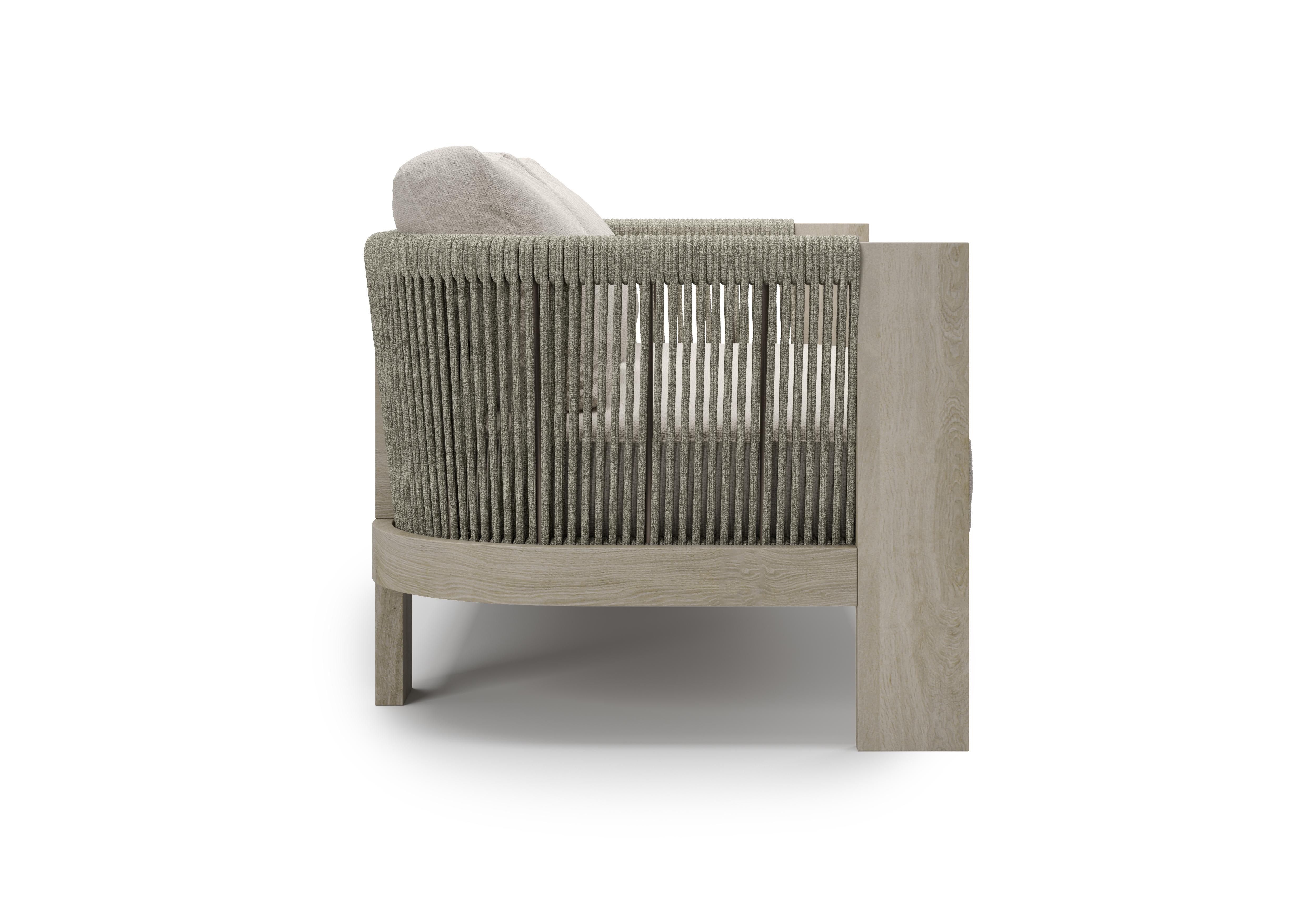 Post-Modern Ash Ralph Seater 2 Sofa by SNOC For Sale