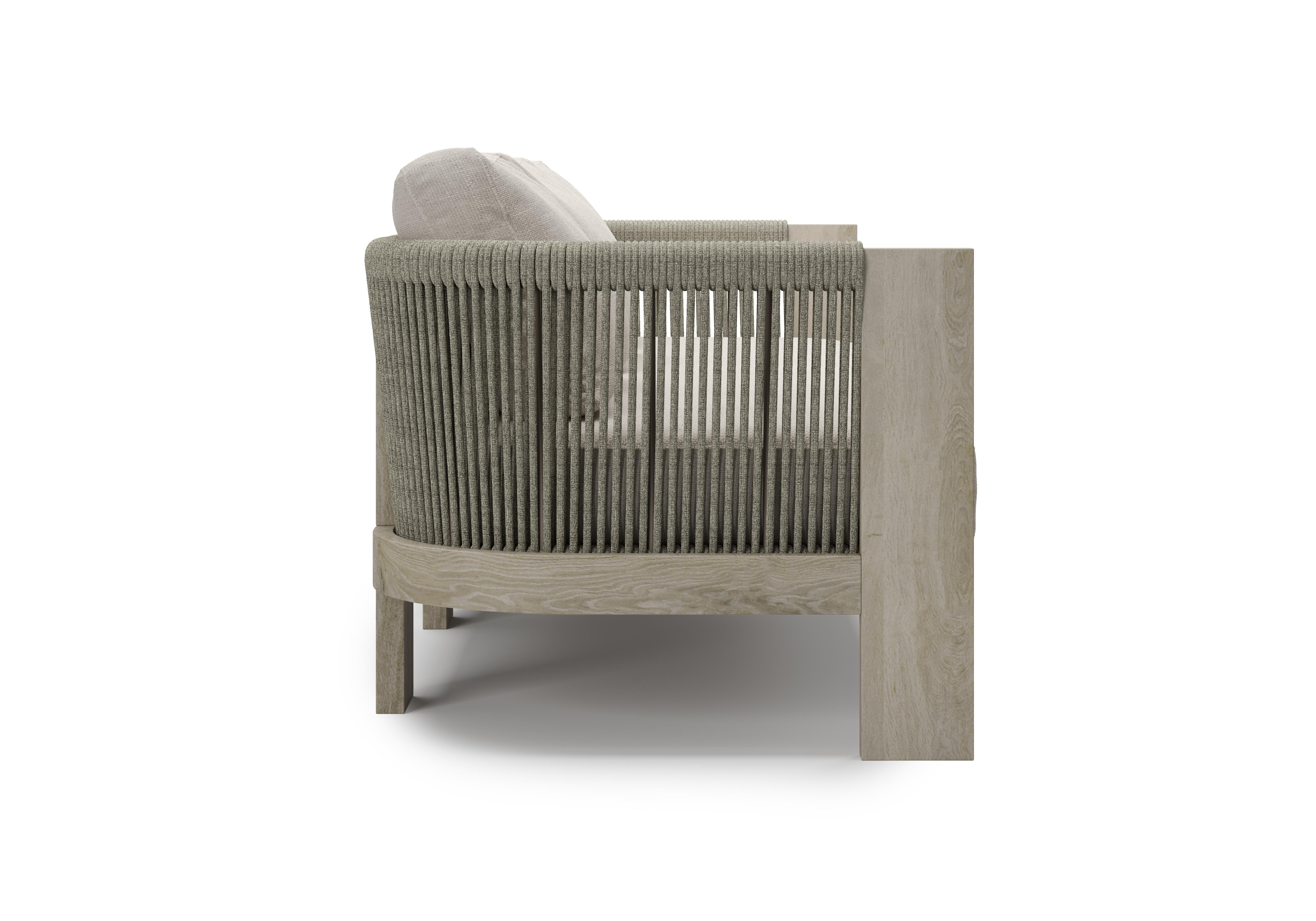 Post-Modern Ash Ralph Single Sofa by SNOC For Sale