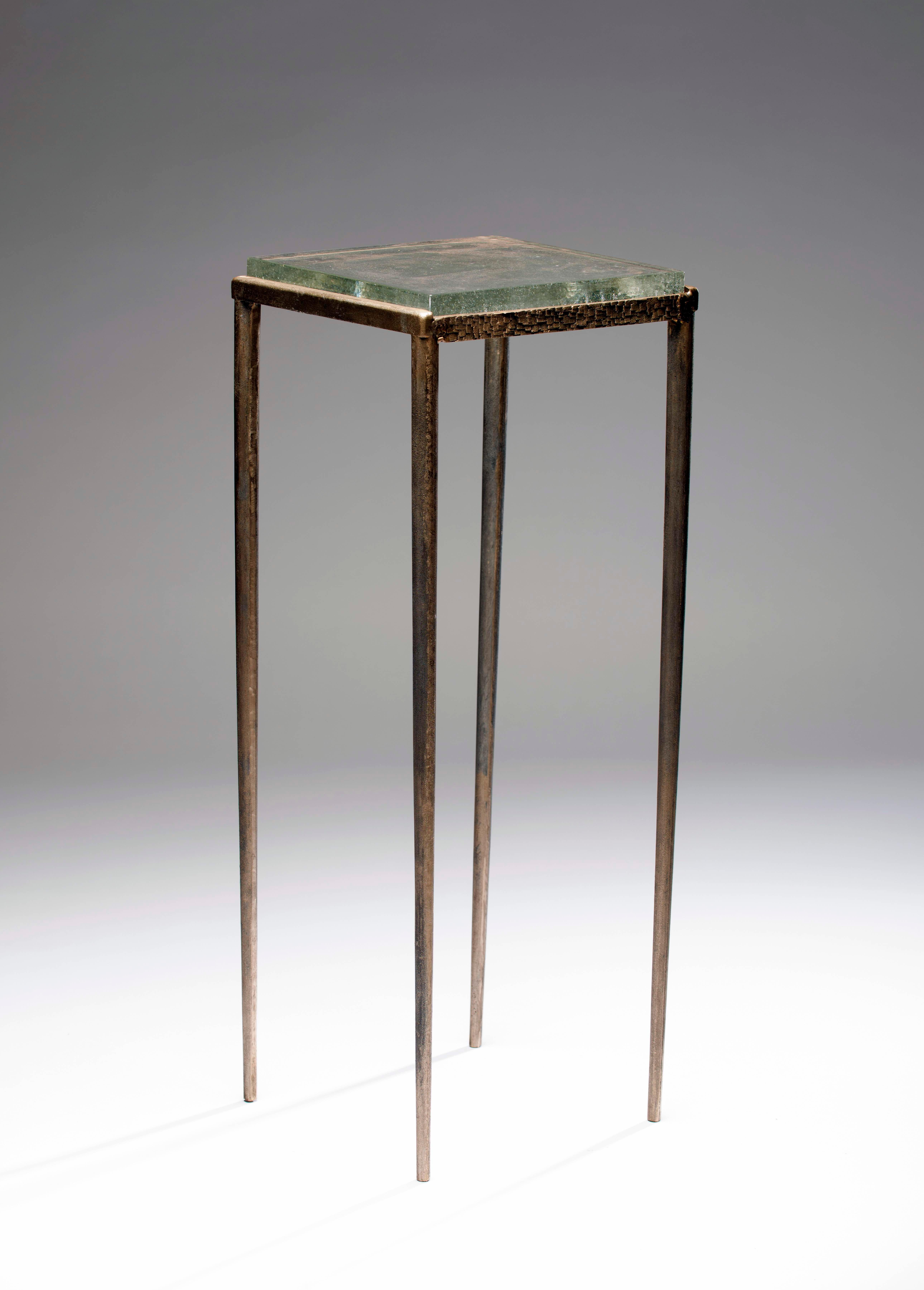 Cast Glass is a timeless material that is celebrated here with the Artists 