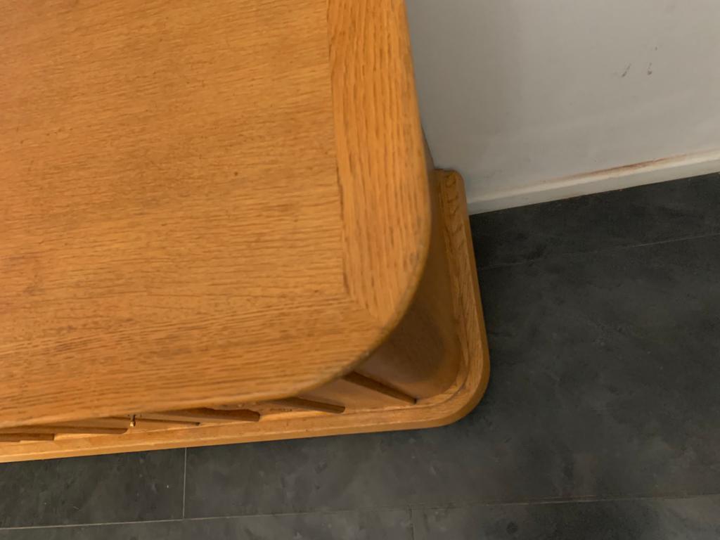 Enfilade en frêne avec panneaux sculptés, années 1930 en vente 10