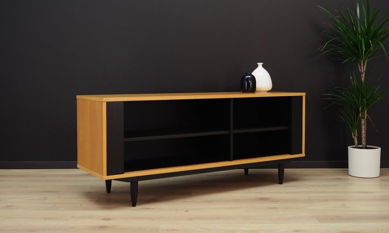 Scandinavian Modern Ash TV Cabinet 1960s Scandinavian Design For Sale