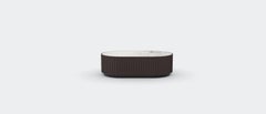 Ash Umber Calacata Vagli Eternel L Coffee Table by Milla & Milli