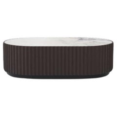 Ash Umber Calacata Vagli Eternel L Coffee Table by Milla & Milli