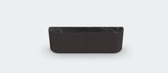Credenza Eternel Tipo 2 in frassino e nero Marquina di Milla & Milli