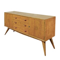 Ash veneered sideboard – Spain 1950