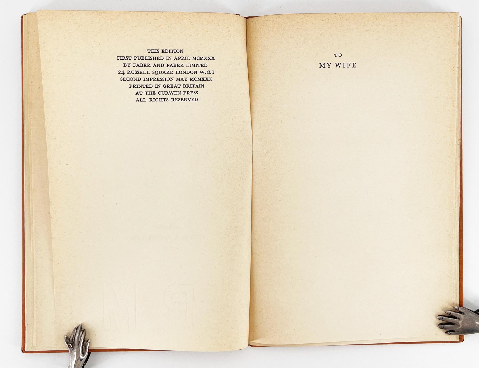 Ce mercredi-là : six poèmes de T. S. Eliot - première édition Bon état - En vente à Middletown, NY
