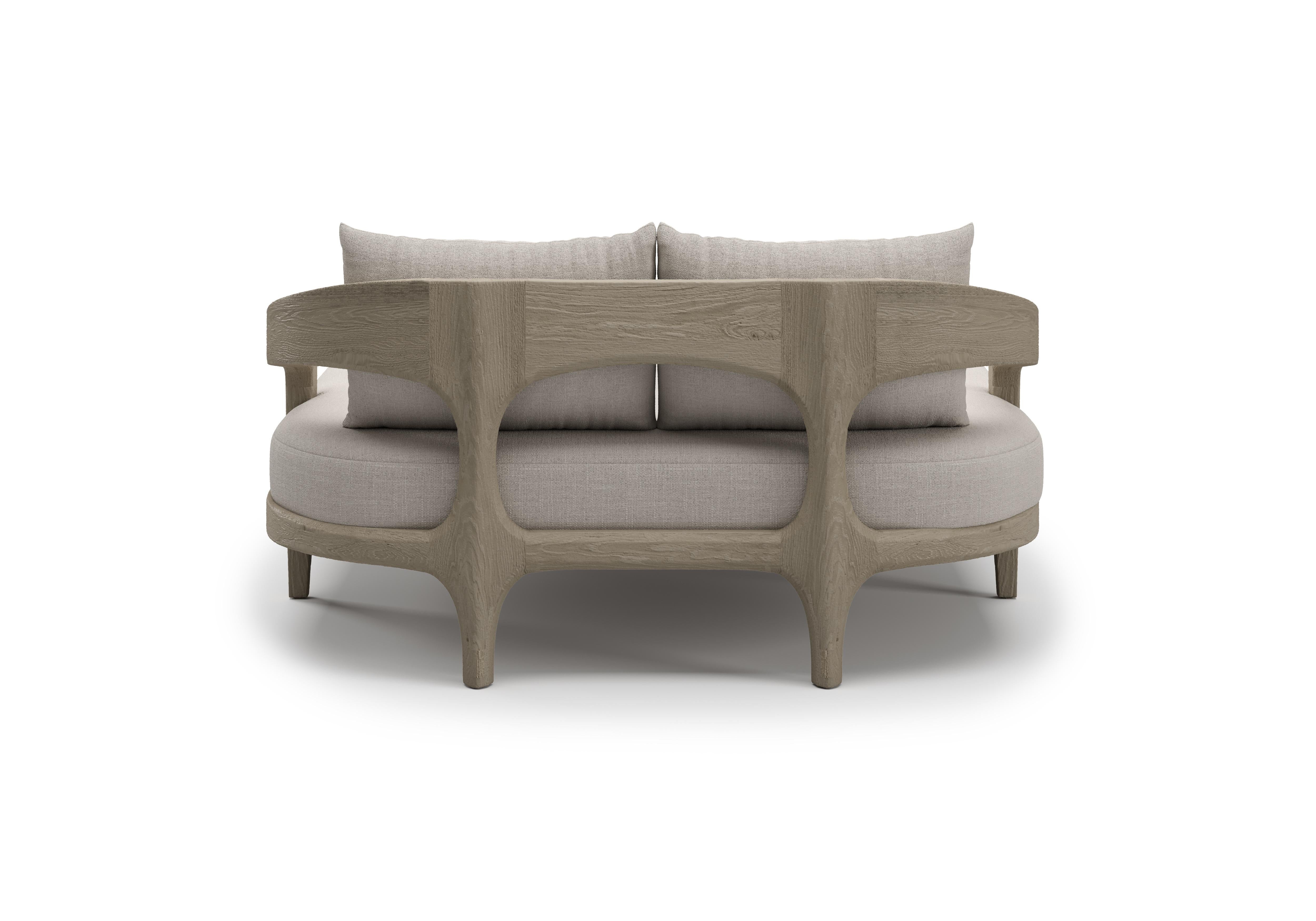 Daybed Ballena Ceniza by SNOC Posmoderno en venta