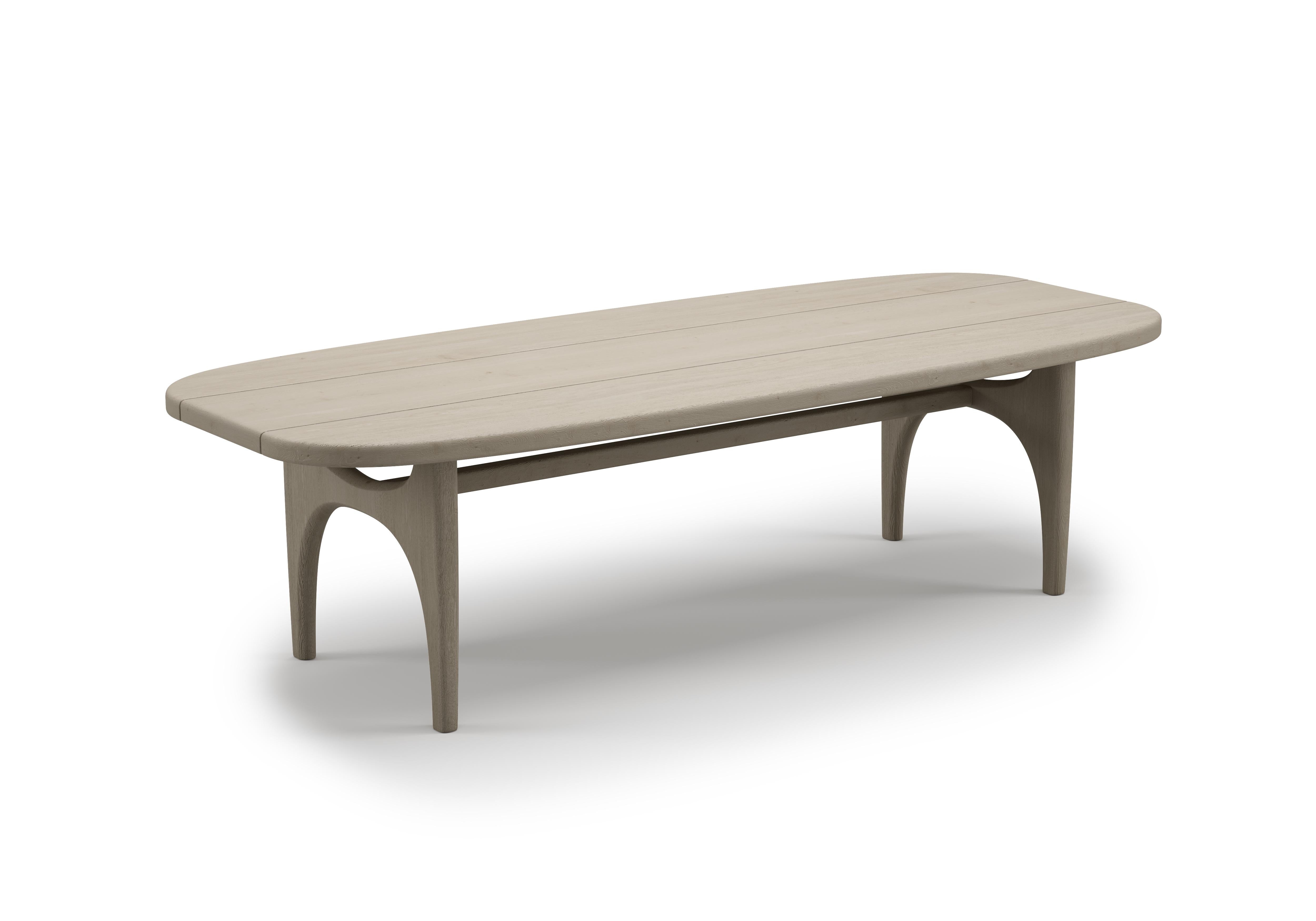 Post-Modern Ash Whale Dining Table by SNOC For Sale