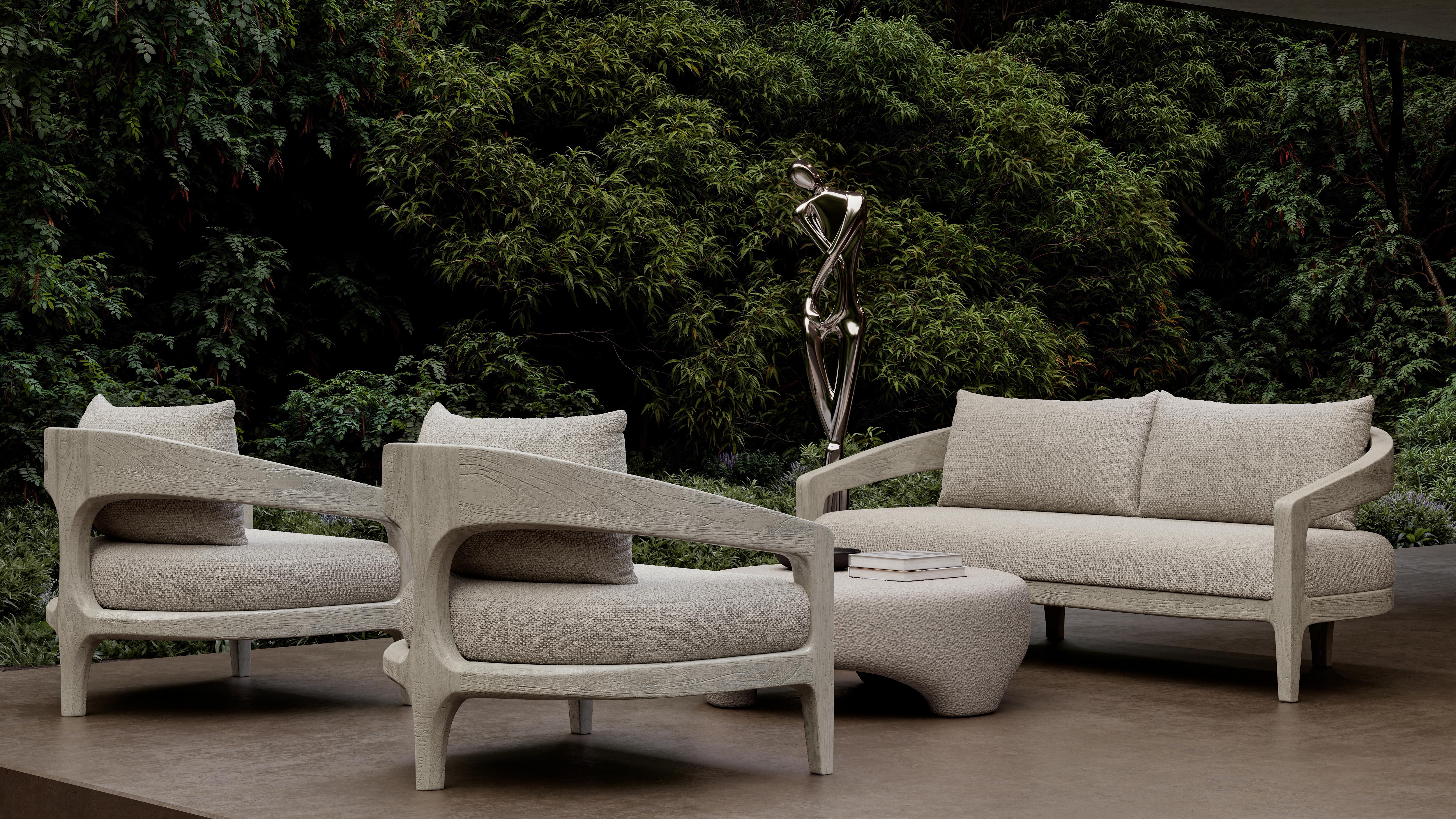 Turkish Ash Whale Single Sofa by SNOC For Sale