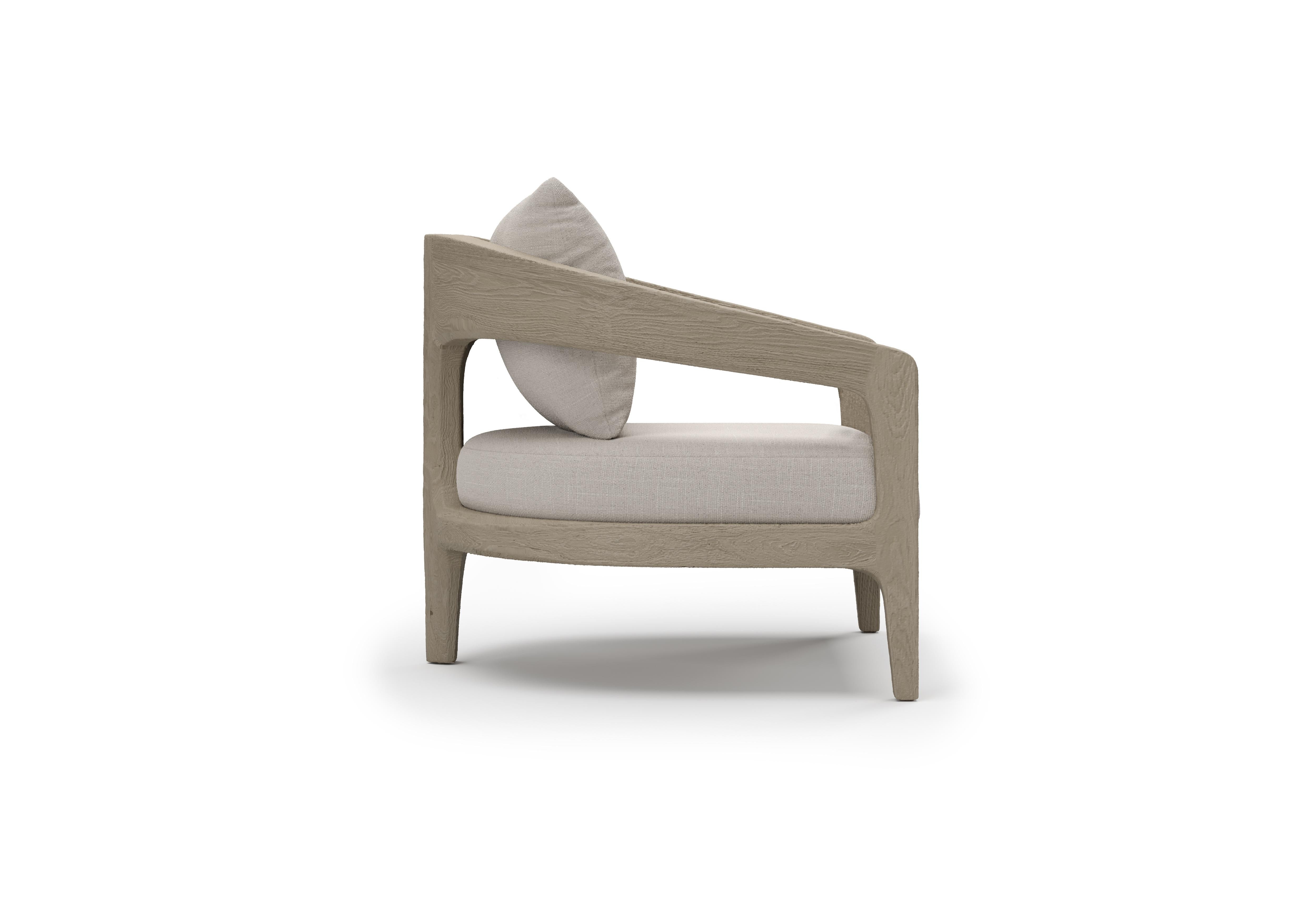 Contemporary Ash Whale Single Sofa by SNOC For Sale