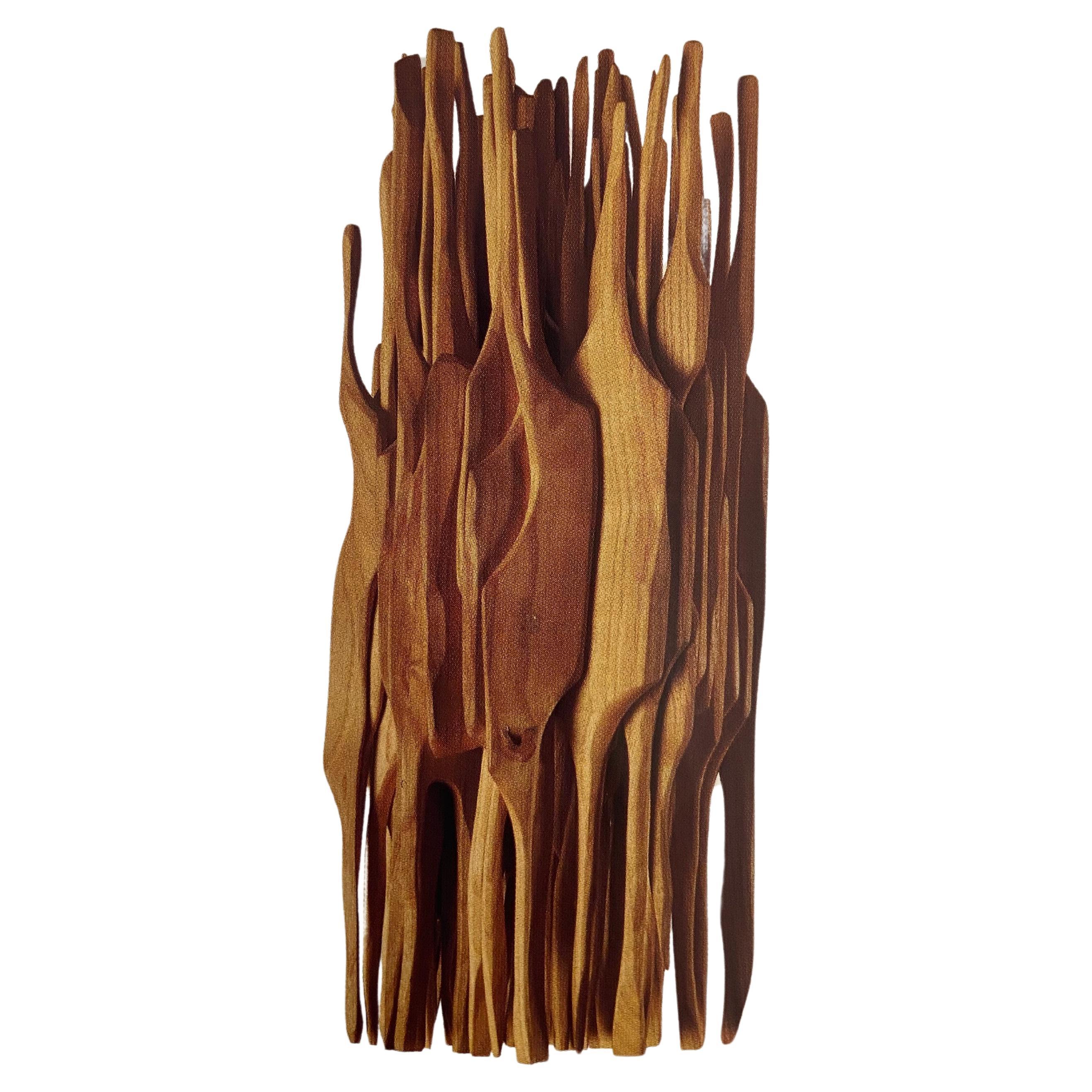 Sculpture en bois de frêne de Lucien Bénière en vente