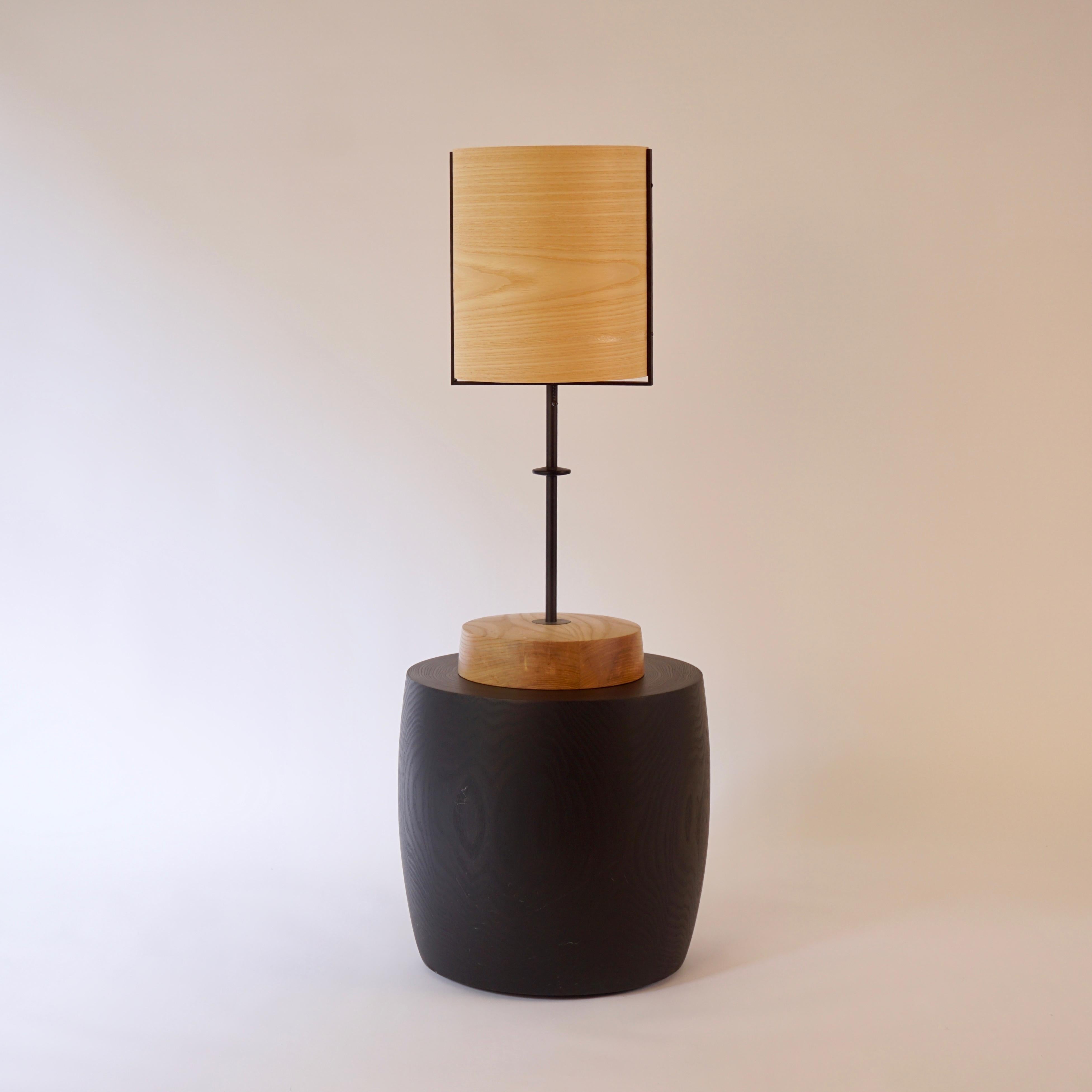 wood veneer lamp