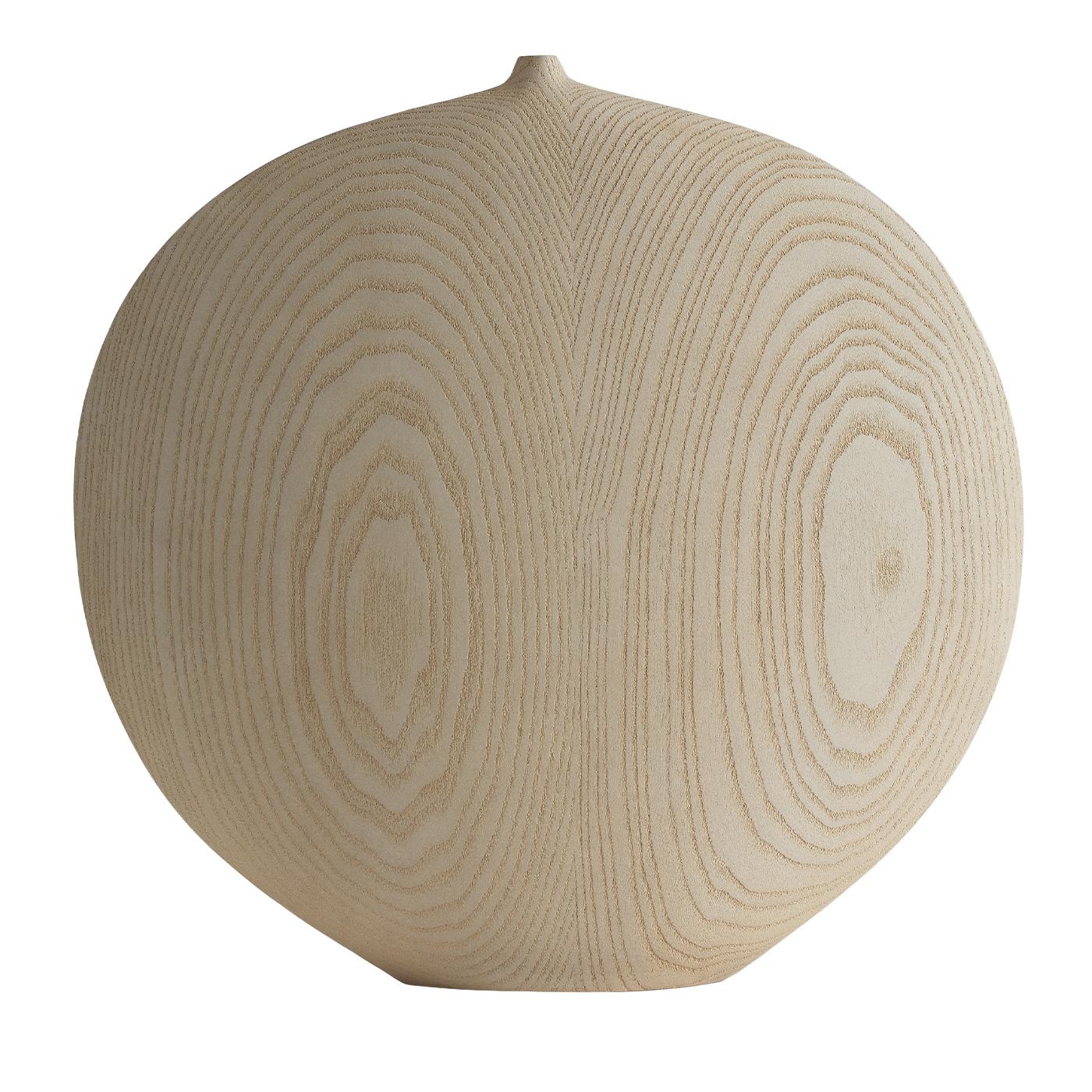 Vaso in legno di frassino di Kose Milano. Prodotto in Italia 