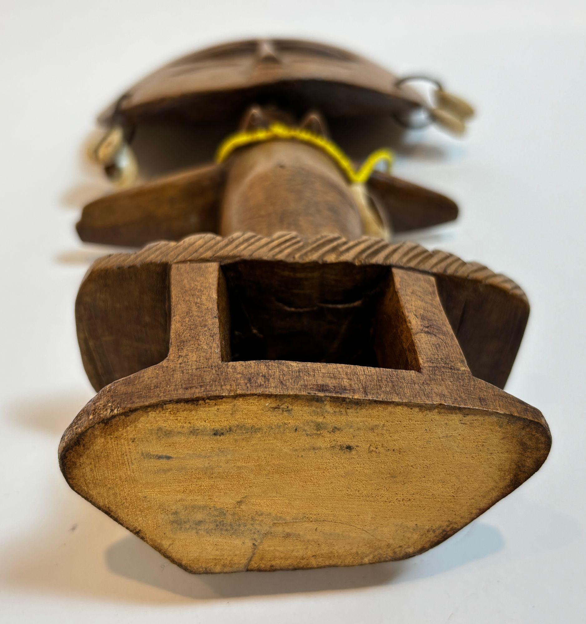 Ashanti Akua'ba Poupée de fertilité Ghana African Tribal Art Ethnographic Sculpture en vente 5