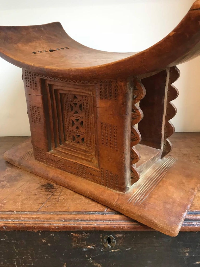 Ashanti Asante African Tribal Stool at 1stDibs