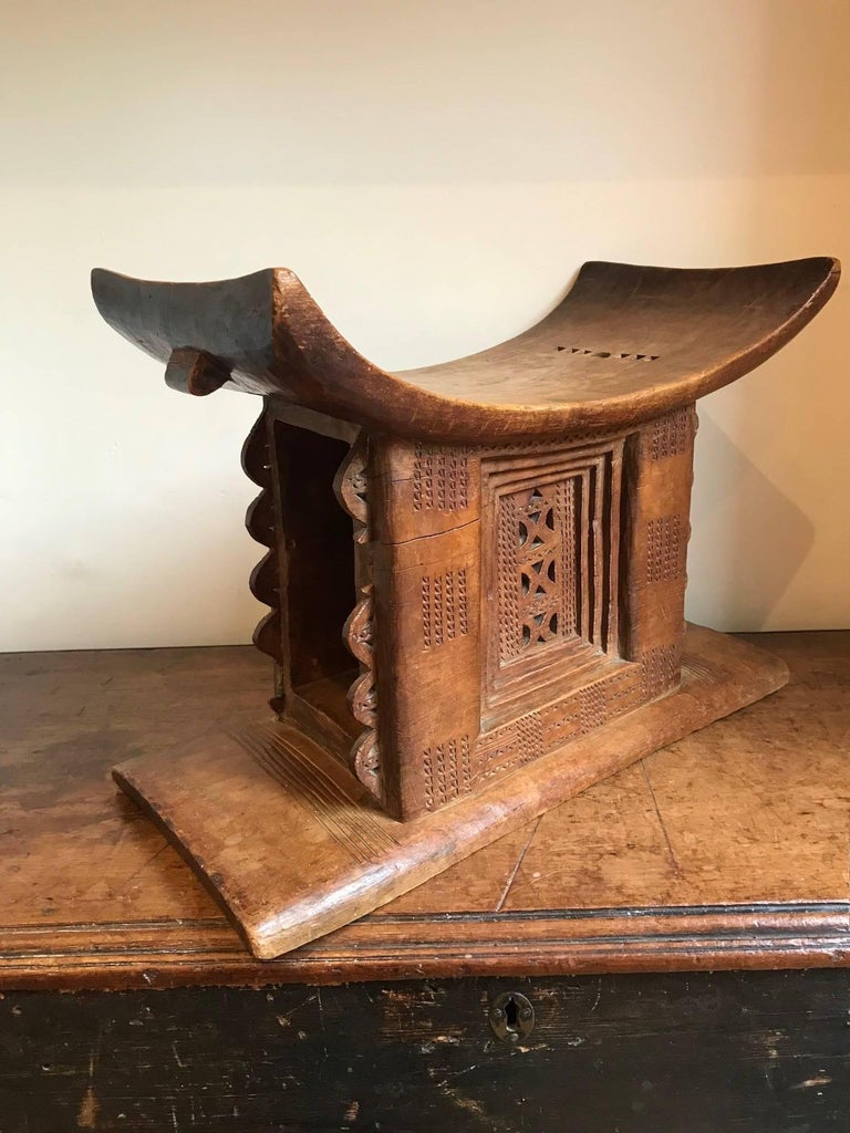 Ashanti Asante African Tribal Stool at 1stDibs