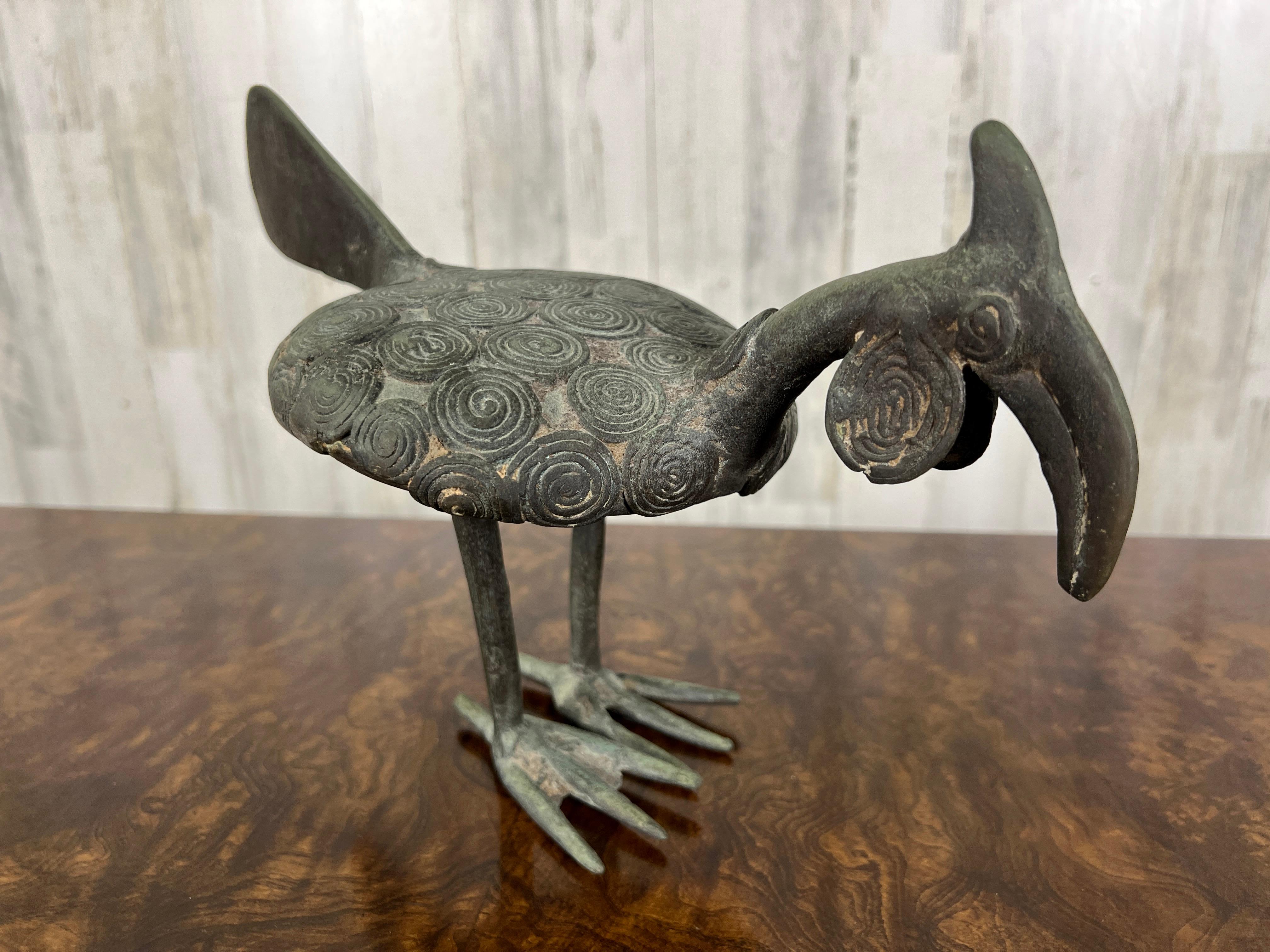 Ashanti Bronze Hornbill Bird For Sale 4