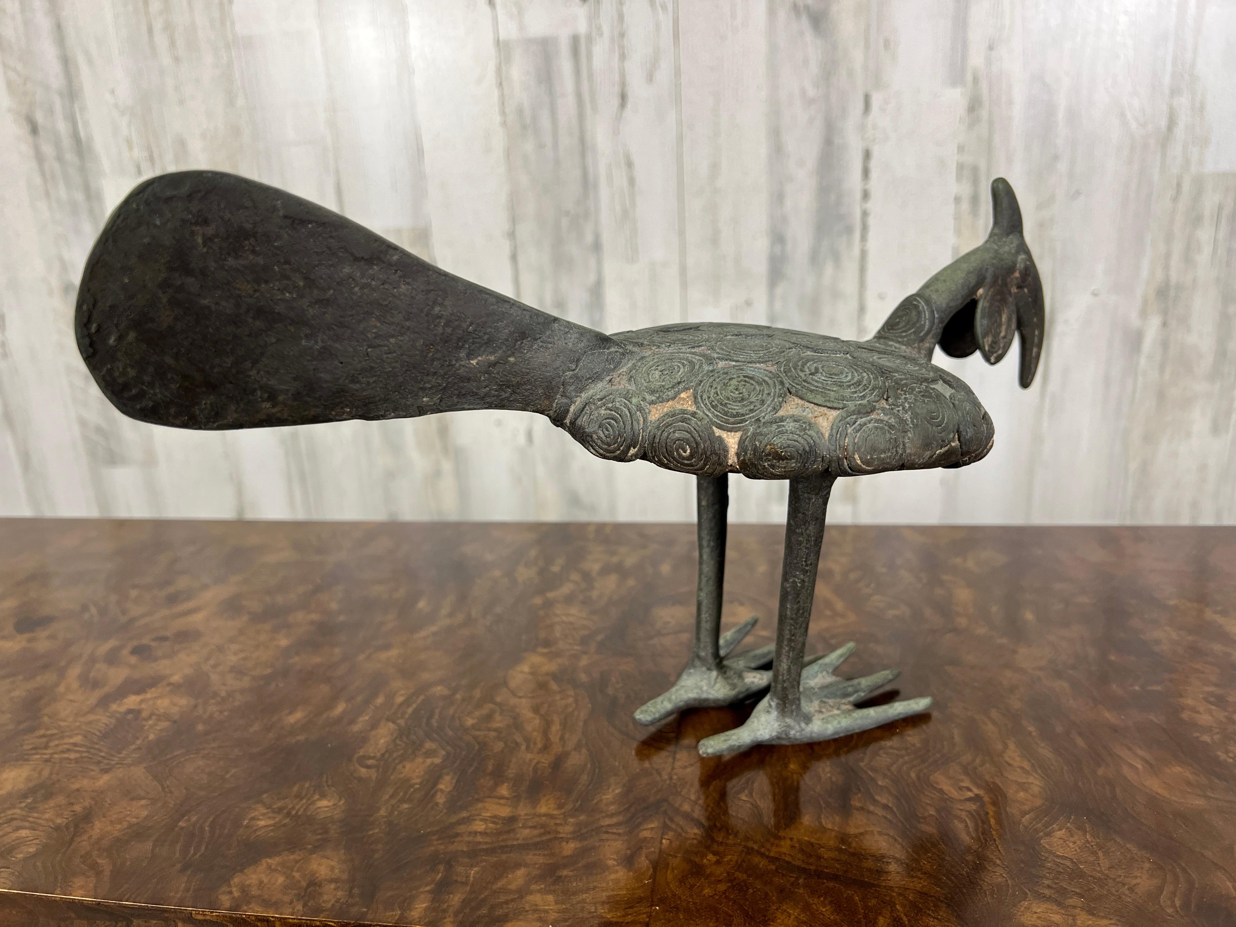Ashanti Bronze Hornbill Bird For Sale 2