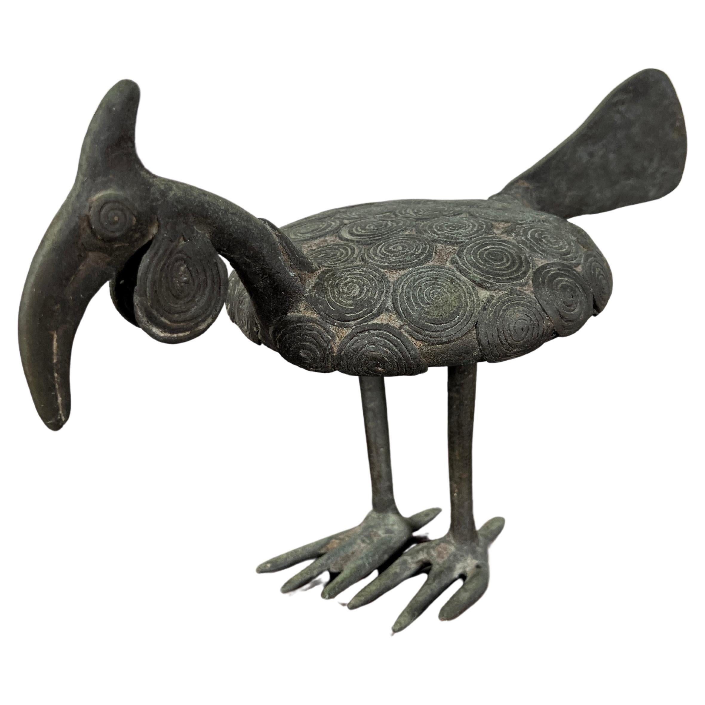 Ashanti Bronze Hornbill Bird For Sale