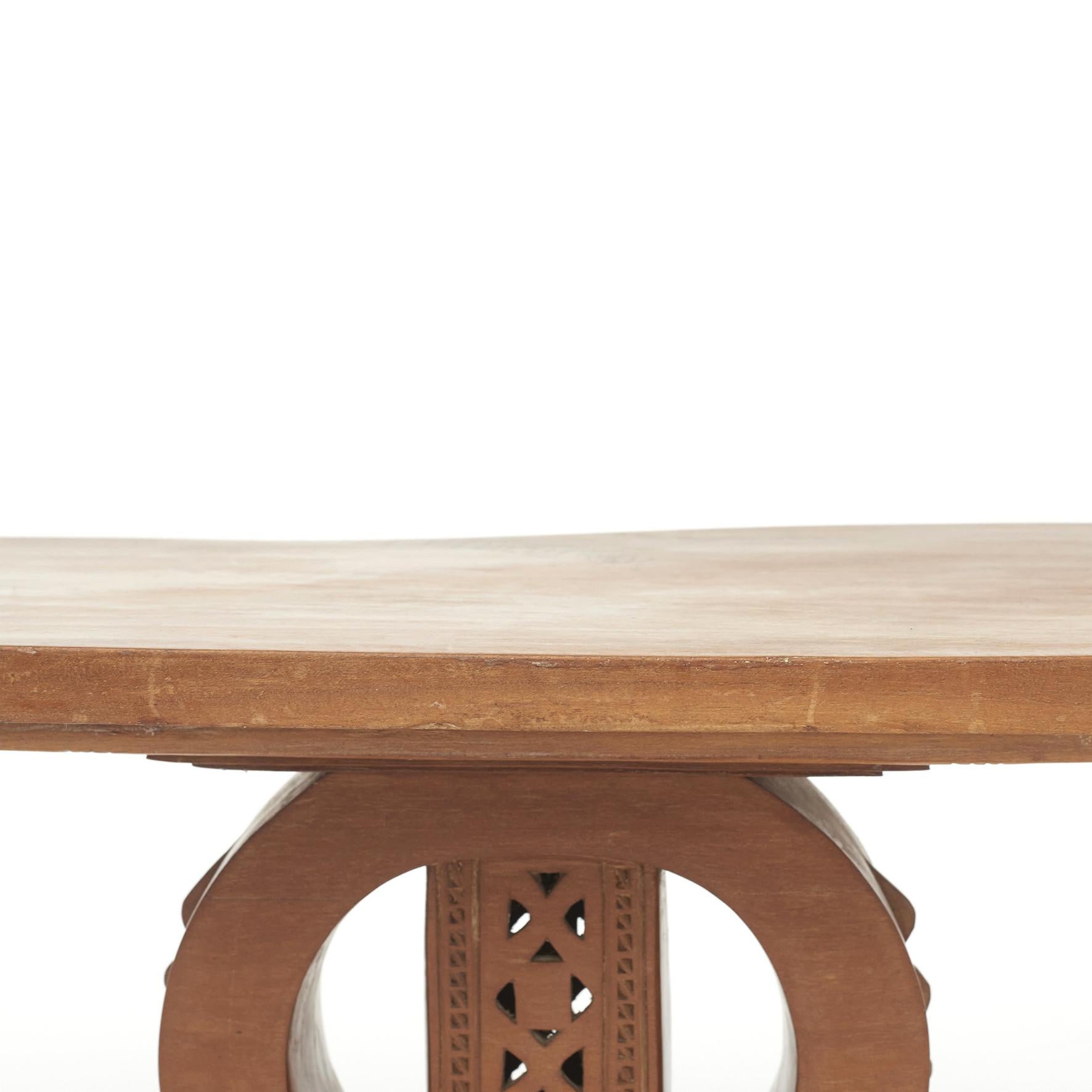 Tribal Ashanti Coffee Table or End Table from Ghana