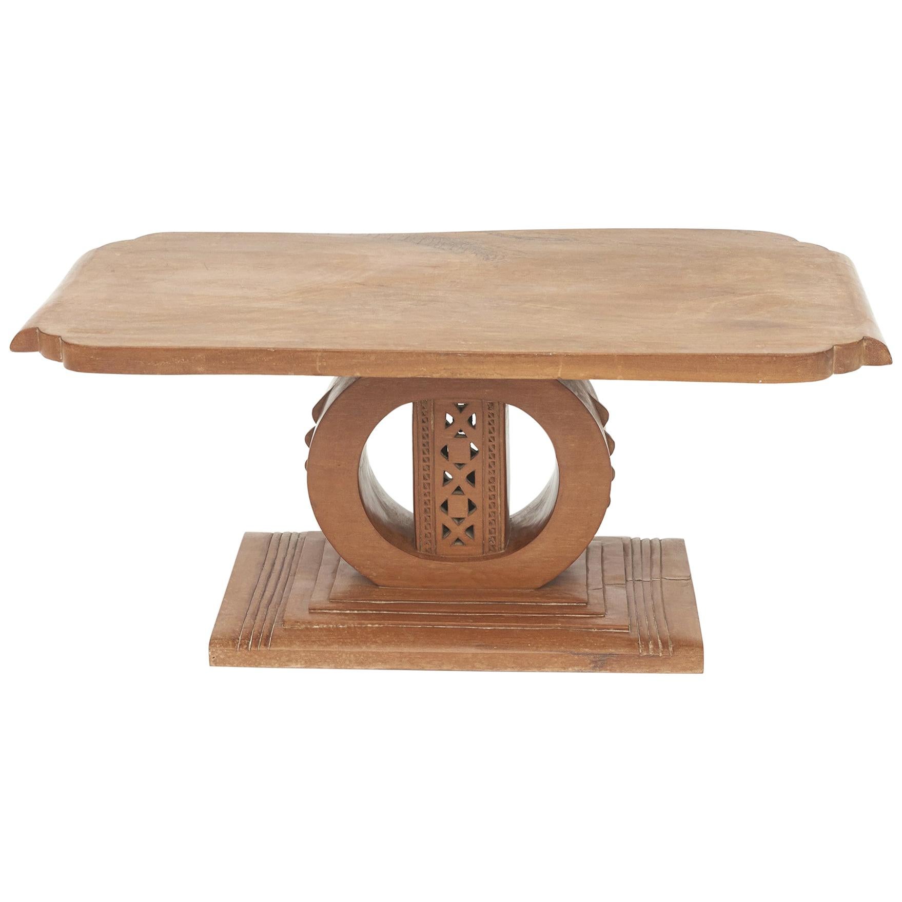 Ashanti Coffee Table or End Table from Ghana