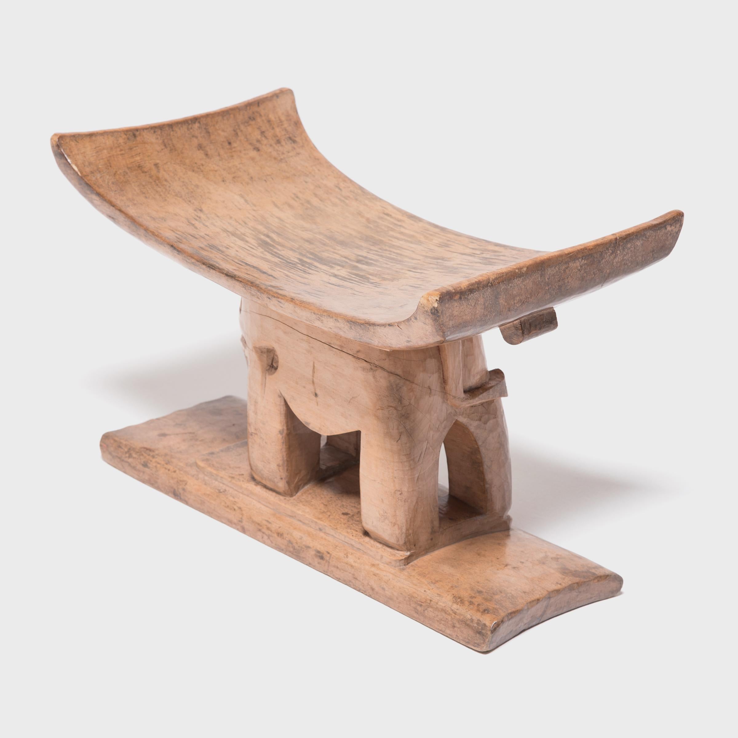 Ghanaian Ashanti Elephant Stool
