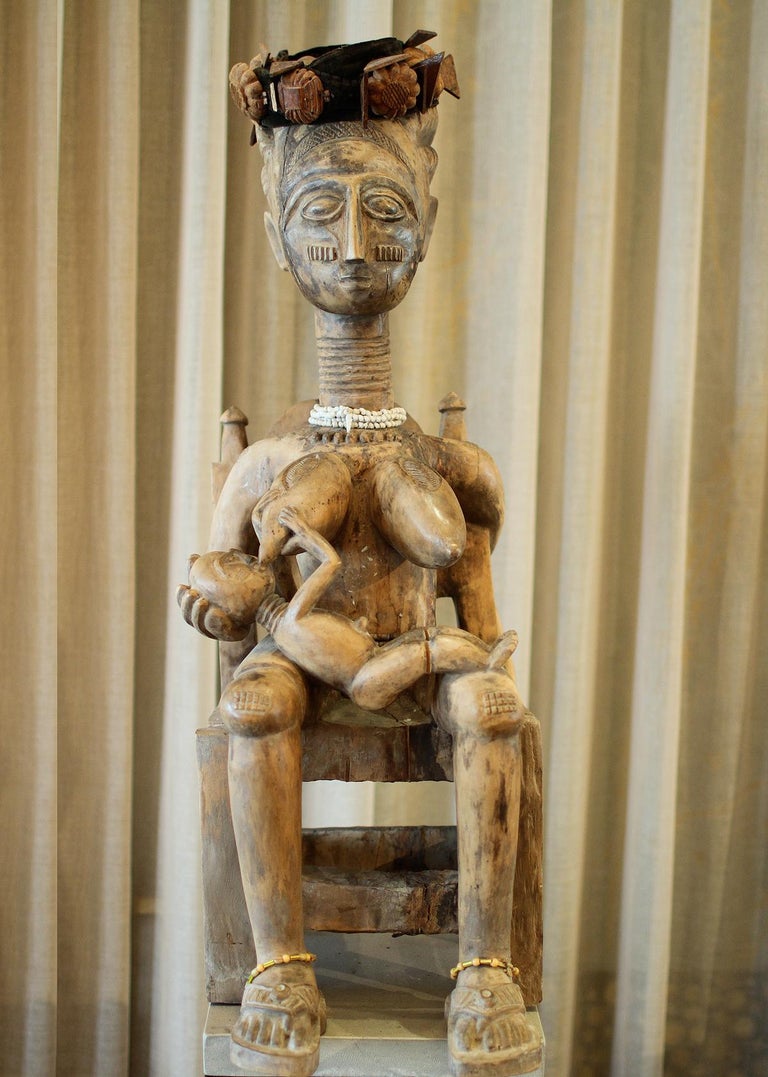 Ashanti Ghana African Art Sculpture For Sale at 1stDibs ashanti statue, ashanti art, ashanti
