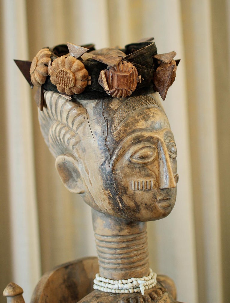 Ashanti Ghana African Art Sculpture For Sale at 1stDibs ashanti statue, ashanti art, ashanti