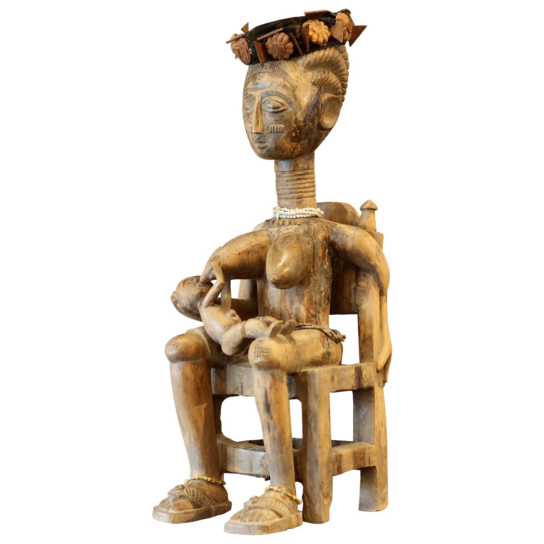 Sculpture d'art africain Ashanti Ghana