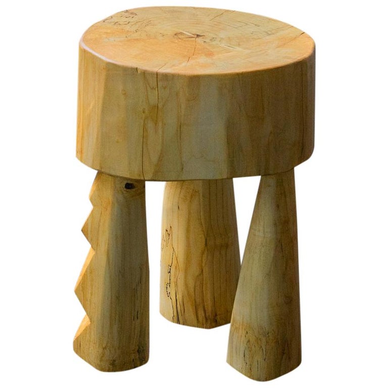 Gela Stool Sculpted by Vince Skelly
