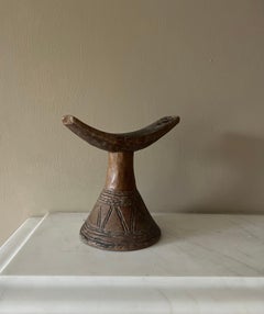 Ashanti tribal headrest
