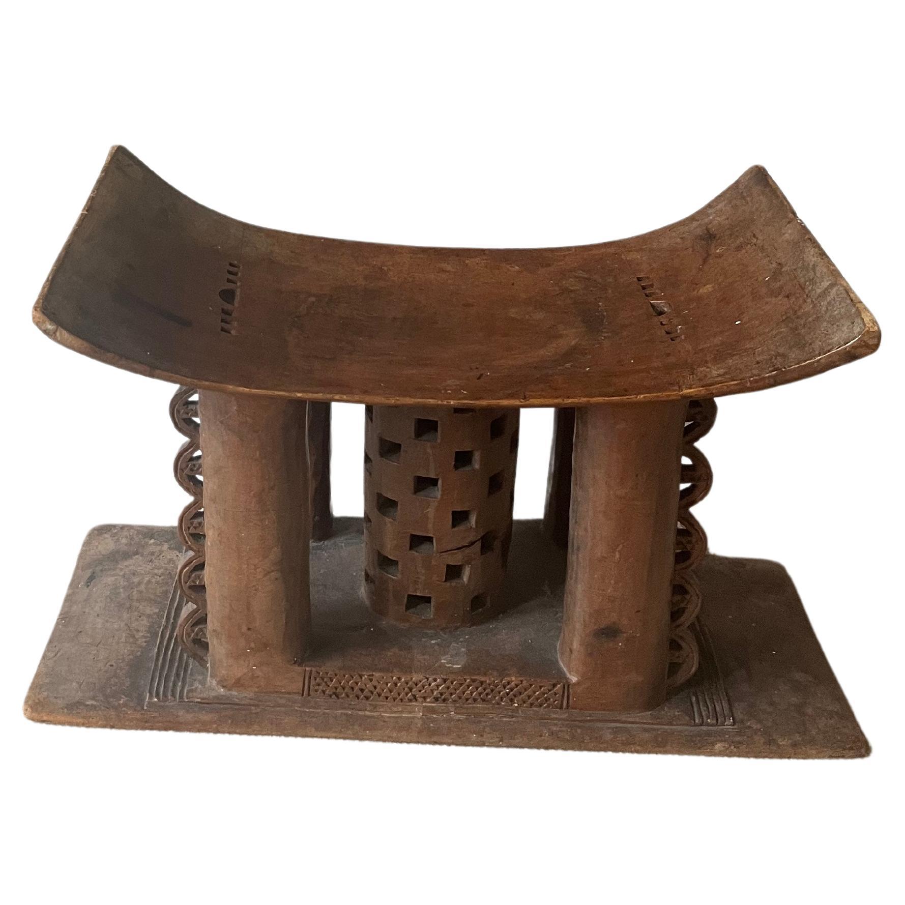 Ashanti tribal stool Ghana
