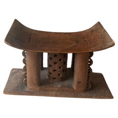 Ashanti tribal stool Ghana
