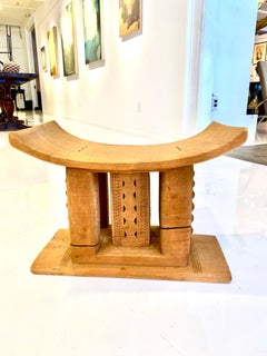Ashanti Wood Stools West Africa, Ghana