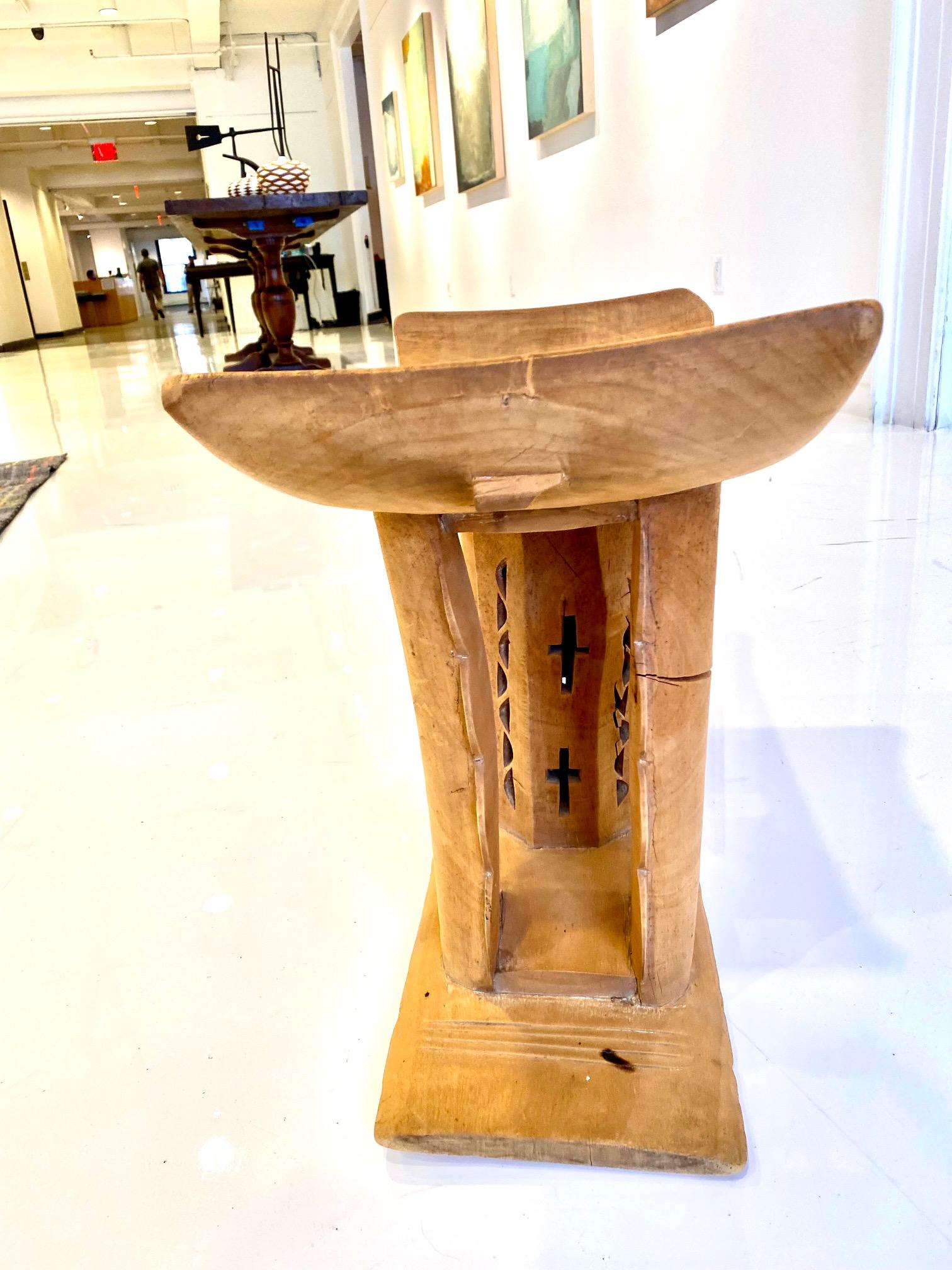 traditional ghanaian stool