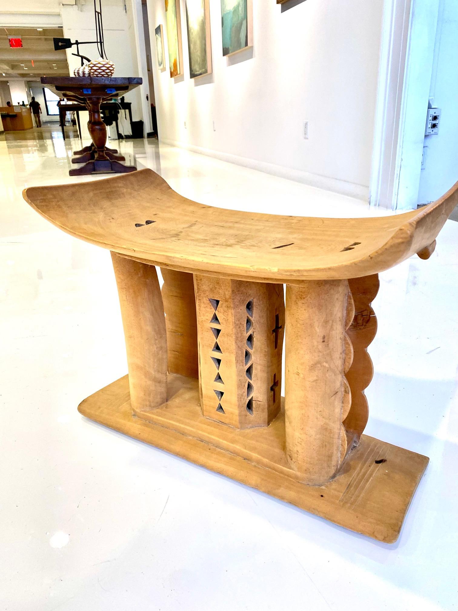 traditional ghanaian stool