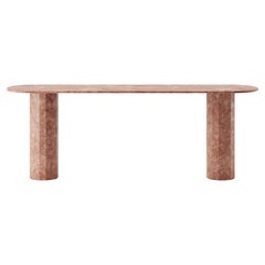 Consola Ashby de Travertino Rojo hecha a mano por Lemon Consola Ashby de Travertino Rojo hecha a mano por Lemon