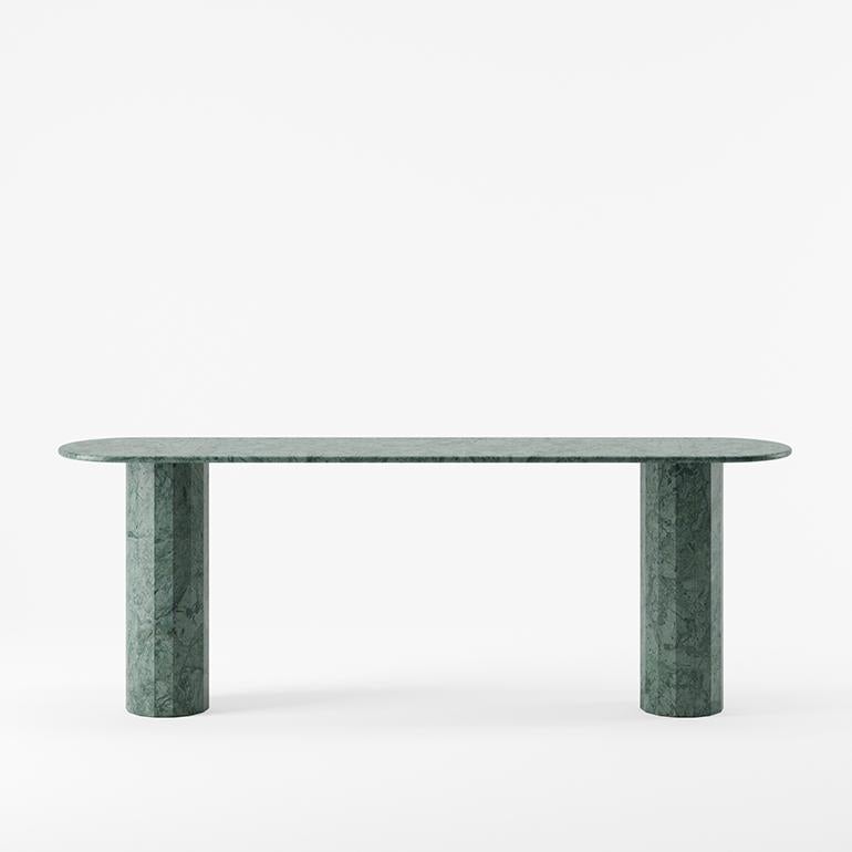 Ashby Console Handcrafted in Verde Guatemala by Lemon For Sale 3