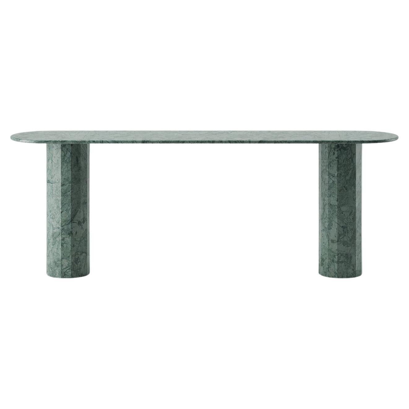 Ashby Console Handcrafted in Verde Guatemala by Lemon For Sale