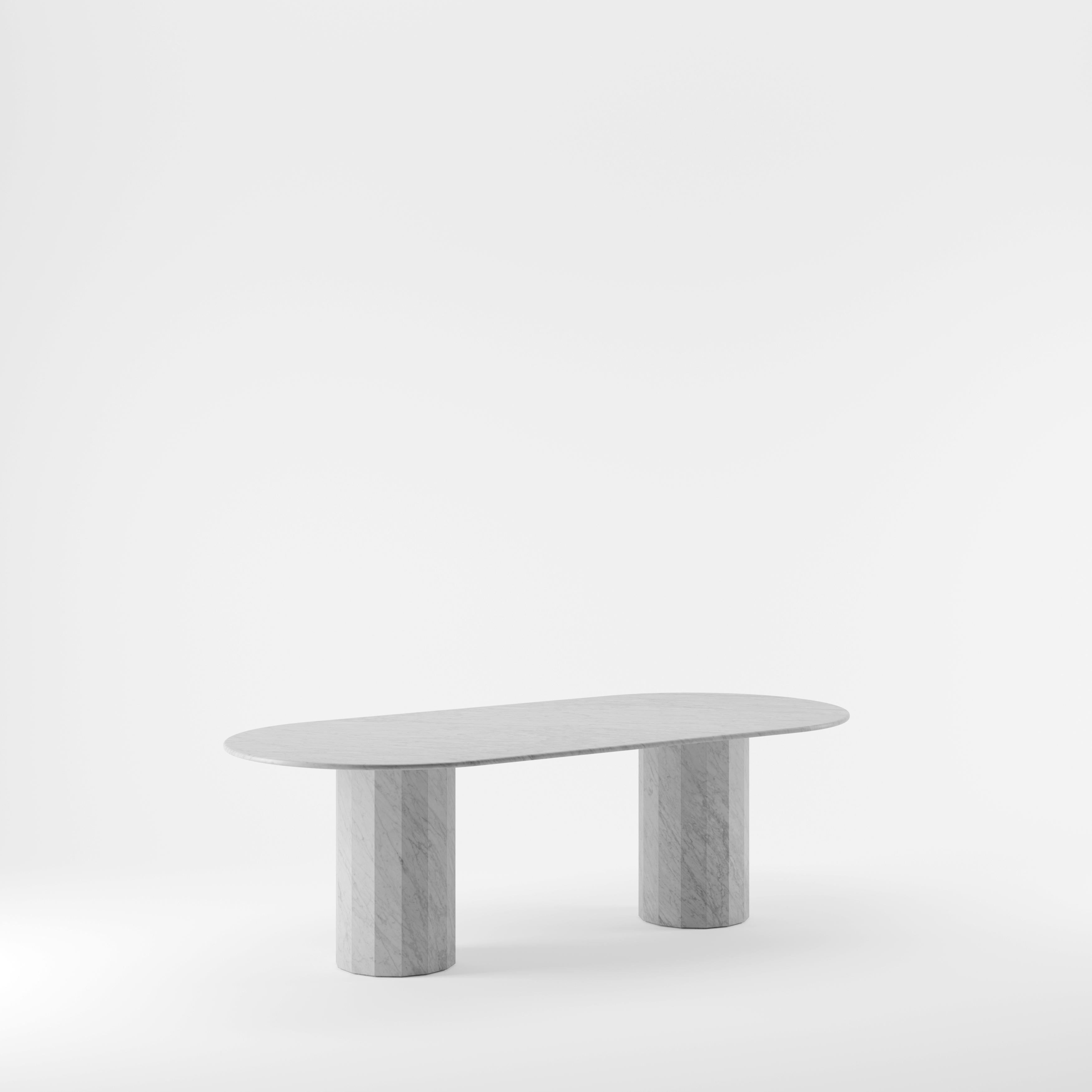 carrara marble dining table