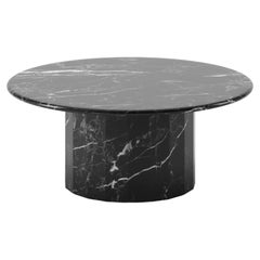 Ashby Round Coffee Table Handcrafted in Via Lactea Granite