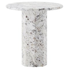 riverbed table Ashby Round Side Table Handcrafted in River Bed Granite